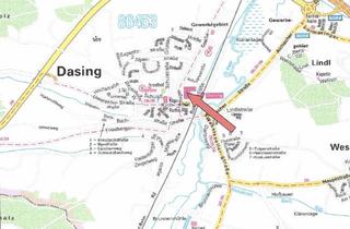 Grundstück zu kaufen in Taitinger Straße 16, 86453 Dasing, Attraktives Baugrundstück mit Entwicklungspotenzial im Herzen von Dasing