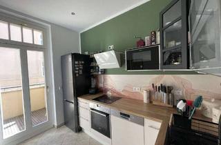 Wohnung mieten in 04155 Leipzig, Leipzig - BALKON, großes Wohnzimmer, Schlafzimmer, Küche, EBK mit Ablöse, in ruhiger Seitenstraße
