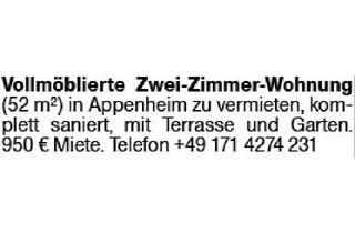 Immobilie mieten in 55437 Appenheim, Sonstige Immobilien mieten, Mainz-Bingen