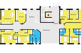 Gewerbeimmobilie mieten in 01877 Bischofswerda, Bischofswerda! Großzügige und komplett eingerichtete Arztpraxis mit zwei OP-Räumen!