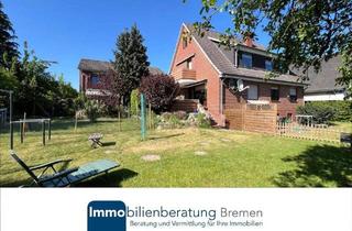 Haus kaufen in 28844 Weyhe, Weyhe - Zwei Häuser inkl. drei Garagen auf großem Grundstück