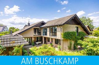 Haus kaufen in 33659 Bielefeld, Bielefeld-Senne - Gartenidylle pur! Zweifamilienhaus mit Garage und Carport
