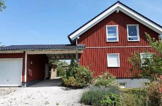 Einfamilienhaus kaufen in 74523 Schwäbisch Hall, Schwäbisch Hall - Ökologisches Holzhaus - schwedenrot