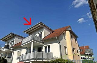 Wohnung kaufen in 71083 Herrenberg, Einziehen und wohlfühlen - 4-Zimmer Maisonettewohnung im Dachgeschoss mit Weitblick