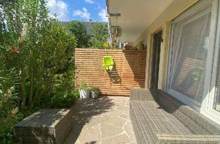 Wohnung mieten in Sonnenstraße 17, 86179 Haunstetten, Geschmackvolle 1,5-Zimmer-EG-Wohnung mit Balkon und EBK in Augsburg - Haunstetten