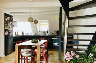Wohnung mieten in Bebelstraße 79, 70193 West, Möblierte Designer-Maisonettewohnung mit Südbalkon, Aufzug & zwei Stellplätzen