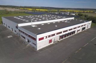 Gewerbeimmobilie kaufen in 07907 Moßbach, Gewerbeobjekt mit 5.500m² Lager-/Produktionsfläche + Büro- & Wohnflächen an A9 in Moßbach,Thüringen