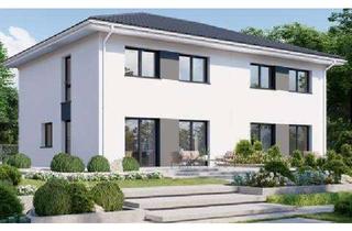 Haus kaufen in 89426 Wittislingen, Eine elegante, schöne zweigeschossiges Effizienz Doppelfertighaushälfte JOPartner 116W