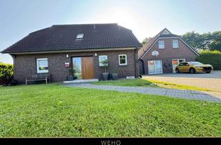 Haus kaufen in 26409 Wittmund, Idyllisches Anwesen mit großem Garten und privater Einfahrt – Wohnen an der Nordsee