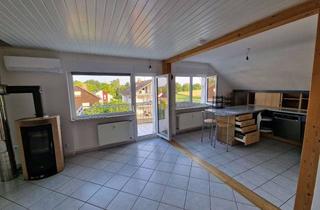 Wohnung kaufen in 76228 Palmbach, Smart & stilvoll: 3,5-Zi.-DG-Wohnung mit Garten, Garage, Stellplatz – frisch renoviert