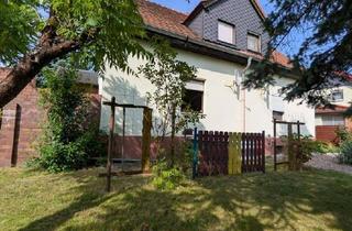 Doppelhaushälfte kaufen in Gartenstr., 01994 Annahütte, Kleine Doppelhaushälfte in Annahütte/Schipkau mit Garten und Garage in ruhiger Siedlungslage