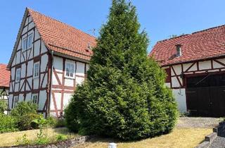Haus kaufen in 36214 Nentershausen, Nentershausen - Schönes Fachwerkhaus mit Scheune in Nentershausen Hessen
