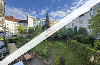 Wohnung kaufen in 24105 Blücherplatz, Altbau mit Potenzial – 3,5-Zimmer-Wohnung im 1.OG mit zwei Balkonen & Gartenblick, sofort bezugsfrei