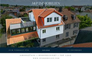 Wohnung kaufen in 65760 Eschborn, Viel Platz über zwei Etagen – Maisonette-Wohnung mit Dachterrasse und toller Aussicht über Eschborn