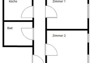 Wohnung mieten in 34121 Kassel, 2 Zimmer Wohnung in Wehlheiden