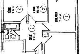 Wohnung mieten in 64295 Darmstadt-West, Helle 3-Zimmer-ETW mit großer Dachterrasse in Darmstadt