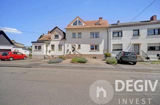 Einfamilienhaus kaufen in 66359 Bous, Kapitalanlage in Bous: Einfamilienhaus mit Einliegerwohnung, Rückanmietung & bis zu 3,9 % Rendite