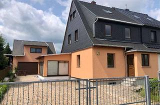 Haus mieten in 09618 Brand-Erbisdorf, Doppelhaushälfte mit Garten und Garage