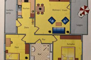 Wohnung mieten in Hofstr., 75417 Mühlacker, 3 Zimmer Wohnung in Seniorenwohnanlage zu vermieten