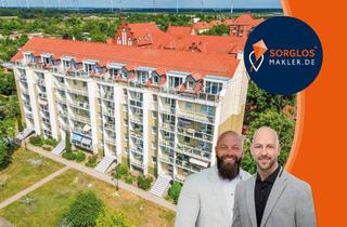 Wohnung kaufen in 39261 Zerbst, Gemütliche 3-Zimmer-Wohnung in ruhiger Lage – frisch sanierter Balkon mit Blick ins Grüne