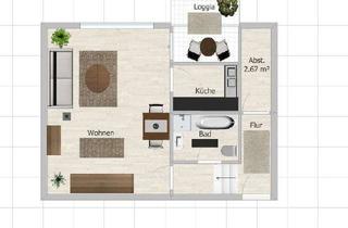Wohnung kaufen in Neumayerstr. 15, 67433 Neustadt, Achtung Kapitalanleger ! Vermietete 1ZKB Wohnung im Zentrum von Neustadt !