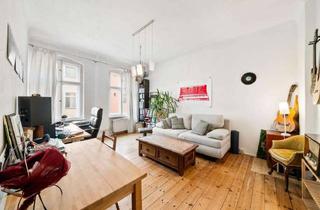 Wohnung kaufen in Müggelstraße, 10247 Friedrichshain (Friedrichshain), Altbauflair, Südausrichtung und Top-Lage. Vermietete Eigentumswohnung im hippen Friedrichshain!