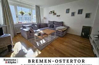 Wohnung mieten in 28203 Ostertor, Ab 01.08.25: Helle 2 Zi. Wohnung mit 2 Balkonen