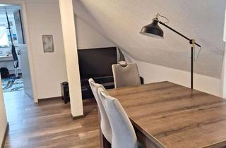 Wohnung mieten in Garten Straße 25, 89171 Illerkirchberg, Stilvolle, sanierte 2-Raum-DG-Wohnung mit gehobener Innenausstattung und 100m2 großem Garten