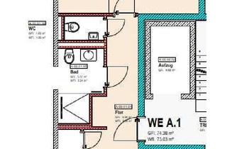 Wohnung mieten in Bielefelder Straße 25b, 33378 Rheda-Wiedenbrück, 3-Zimmer Neubauwohnung mit Terrasse in Rheda-Wiedenbrück