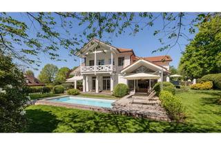 Villa kaufen in 82266 Inning, ENGEL & VÖLKERS: Am See zuhause - Stilvolle Villa mit Privatsphäre, Pool und Premium-Ausstattung