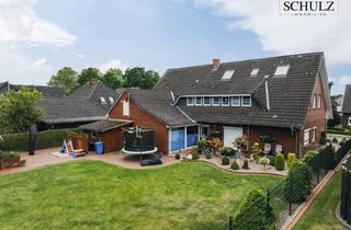 Haus kaufen in 49681 Garrel, Platz für zwei Familien! 303 m² Wfl. 2 Wohneinheiten, großes Grundstück – seltenes Angebot in Garrel