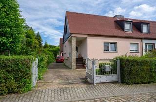 Doppelhaushälfte kaufen in 06217 Beuna, Schön und ruhig gelegene Doppelhaushälfte mit großem Garten in Merseburg-Beuna