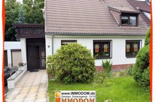 Doppelhaushälfte kaufen in 08468 Reichenbach, Idyllisch gelegene Doppelhaushälfte mit Wintergarten, Einbauküche und Garage zu verkaufen!