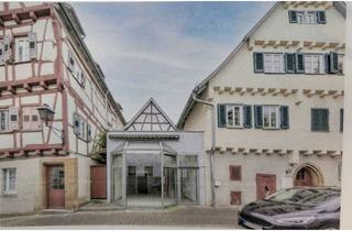 Haus mieten in 71706 Markgröningen, Kleines Wohn/Geschäftshaus mitten in Markgröningen