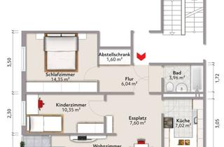 Anlageobjekt in 40789 Monheim, Gepflegte Eigentumswohnung mit Süd-West Balkon