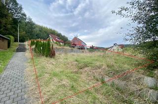Grundstück zu kaufen in 95490 Mistelgau, Nur ca. 15km Entfernung von Bayreuth! Voll erschlossenes Baugrundstück mit Blick ins Grüne