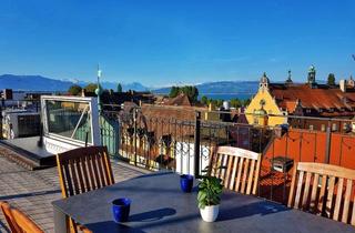 Wohnung kaufen in 88131 Lindau, Traumhafte Maisonettewohnung mit imposanter Dachterrasse sowie 360° See- & Bergblick im Herzen de...