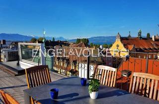 Wohnung kaufen in 88131 Lindau, Traumhafte Maisonettewohnung mit imposanter Dachterrasse sowie 360° See- & Bergblick im Herzen de...