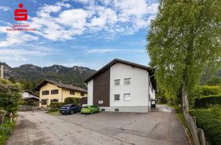 Wohnung kaufen in 82487 Oberammergau, Morgens Bergluft - abends Ruhe - kleines Refugium mit großem Ausblick