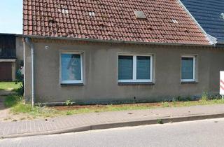 Doppelhaushälfte kaufen in 19395 Plau, Plau am See - Doppelhaushälfte mit Garage und Scheune