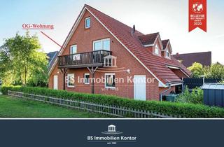 Wohnung kaufen in 26629 Großefehn, Nähe Timmeler Meer! Renovierte Maisonette Wohnung mit Balkon und PKW-Stellplatz in ruhiger, zentrale