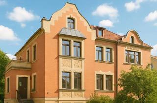 Wohnung mieten in Clara-Zetkin-Straße 20, 01445 Radebeul, Stilvolle 4-Zimmer-Wohnung mit Wintergarten & Balkon in denkmalgeschütztem Altbau in Radebeul