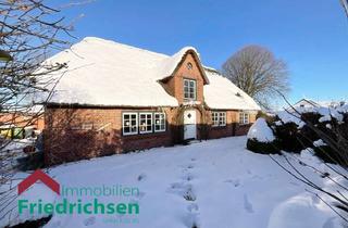 Haus kaufen in 25920 Risum-Lindholm, Traumhafte Friesenkate mit liebevoll angelegtem Garten