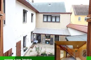 Haus kaufen in 06429 Nienburg, Ohne Käuferprovision!!! Charmantes Zweifamilienhaus mit viel Potenzial und Platz - auch fürs Gewerbe