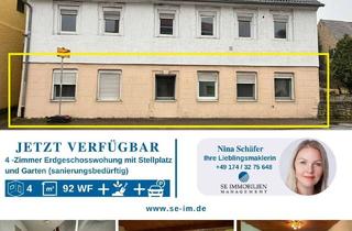 Wohnung kaufen in 75038 Oberderdingen, Sanierungsbedürftige 4-Zimmer Wohnung - Start frei für ihr Projekt!