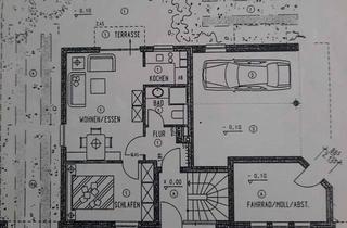 Wohnung mieten in 46414 Rhede, Helle 2-Zimmer-Wohnung (43 m²) mit kl. Garten in zentraler Lage – ideal für alleinstehende Person
