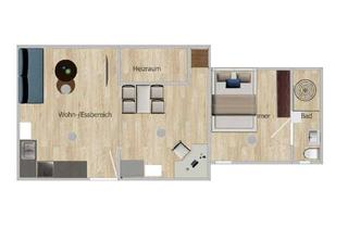 Wohnung mieten in 76889 Steinfeld, Erstbezug: frisch sanierte 2-Zimmer-Wohnung mit EBK, teilmöbiliert im Herzen von Steinfeld