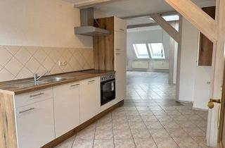 Wohnung mieten in 07546 Gera-Ost, schöne offene 4 Zi.-DG-Wohnung mit neuer EBK und Balkon