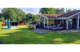 Gewerbeimmobilie kaufen in 16835 Rüthnick, Bungalow-Ferienhaus mit angelegtem Gartengrundstück, Pool beheizbar, finnische Grill-Kota, Sauna, Ka