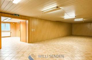 Gewerbeimmobilie mieten in 52393 Hürtgenwald, Vielseitig nutzbarer Hobbykeller mit Heizung, Tageslicht, Teeküche und D & H WC